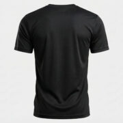 Jet Black Men’s Crew Neck T Shirt - Image 2