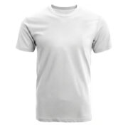 White Men’s Crew Neck T Shirt