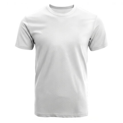 White Men’s Crew Neck T Shirt