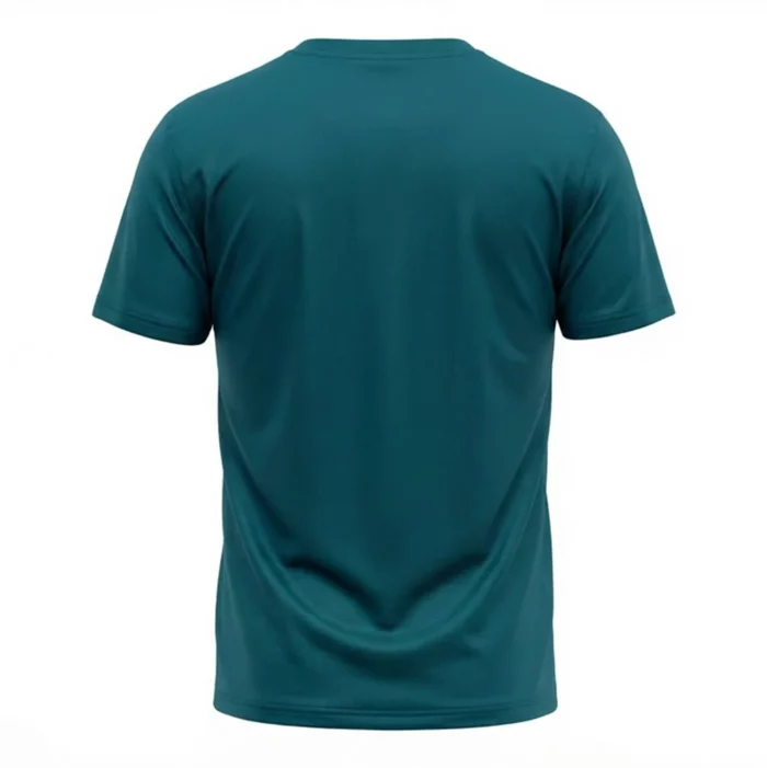 Blue Men’s Crew Neck T Shirt - Image 2