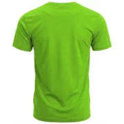 Luminas Green Men’s Crew Neck T Shirt - Image 2