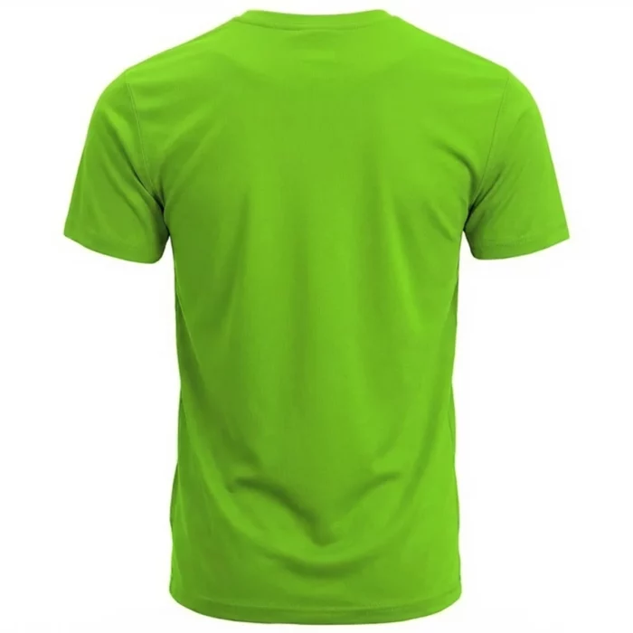 Luminas Green Men’s Crew Neck T Shirt - Image 2