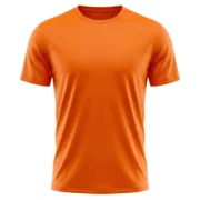 Orange Men’s Crew Neck T Shirt