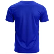 Carbon Blue Men’s Crew Neck T Shirt - Image 2