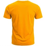 Golden Yellow Men’s Crew Neck T Shirt - Image 2