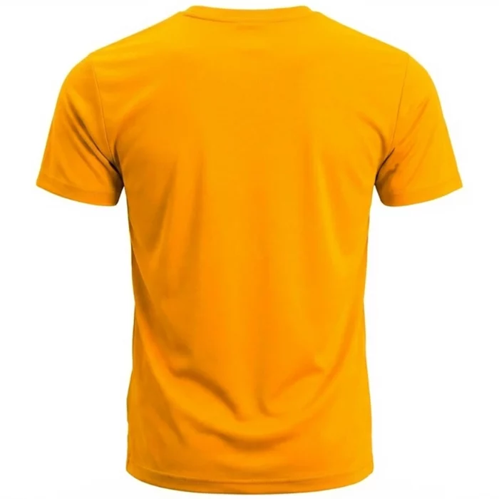 Golden Yellow Men’s Crew Neck T Shirt - Image 2