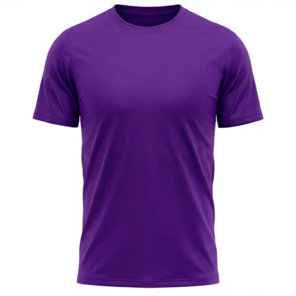 Purple Men’s Crew Neck T Shirt