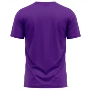 Purple Men’s Crew Neck T Shirt - Image 2