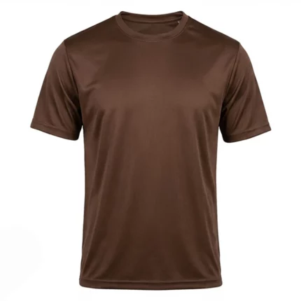 Brown Men’s Crew Neck T Shirt