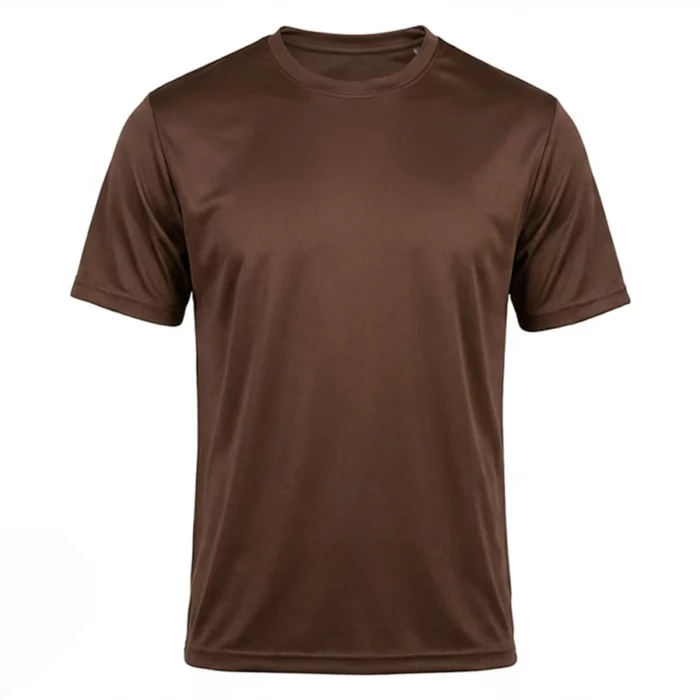 Brown Men’s Crew Neck T Shirt - Image 1