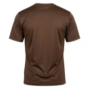 Brown Men’s Crew Neck T Shirt - Image 2