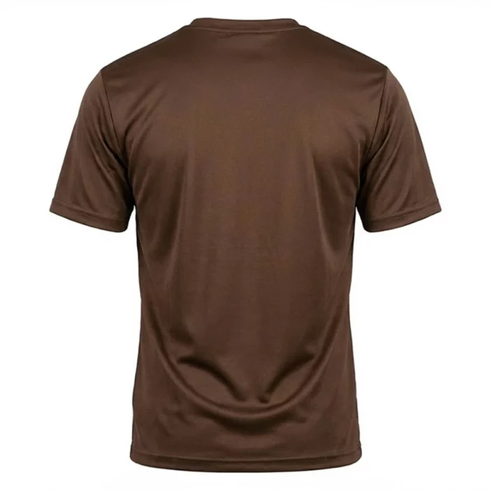 Brown Men’s Crew Neck T Shirt - Image 2