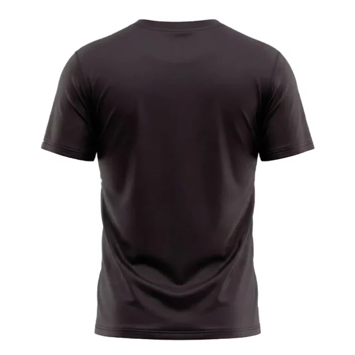 Coffee Brown Men’s Crew Neck T Shirt - Image 2