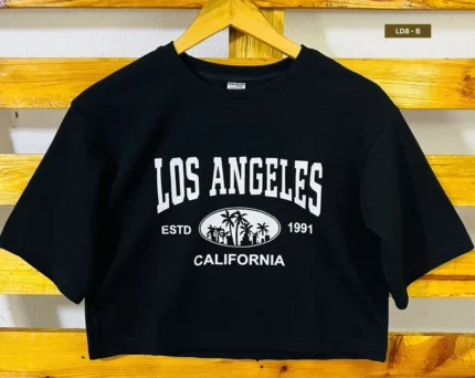 Oversize Popcorn Crop Top