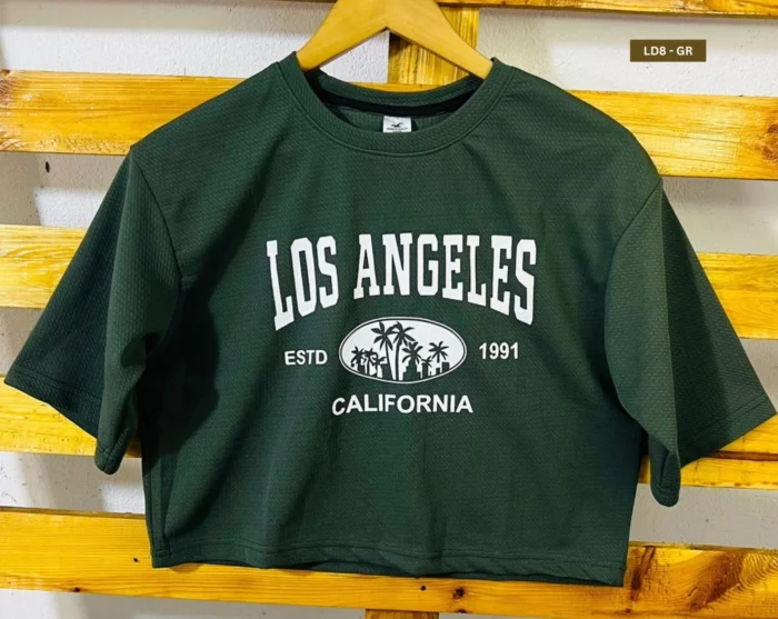 Oversize Popcorn Crop Top - Image 1