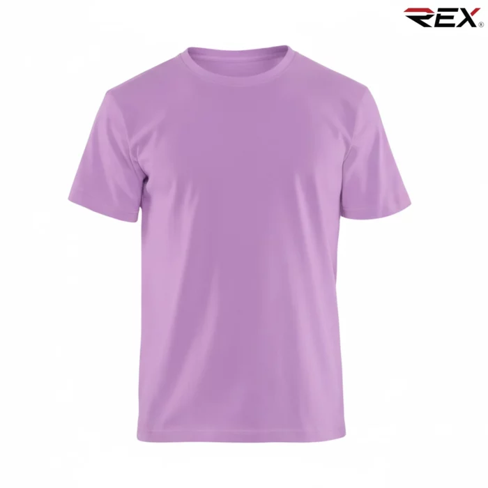Purple Men’s Crew Neck T Shirt - Image 3
