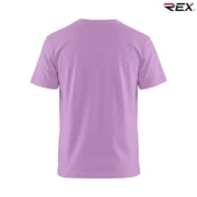 Purple Men’s Crew Neck T Shirt - Image 4