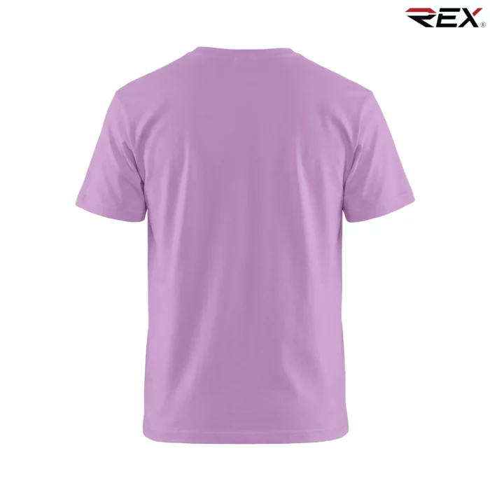 Purple Men’s Crew Neck T Shirt - Image 4