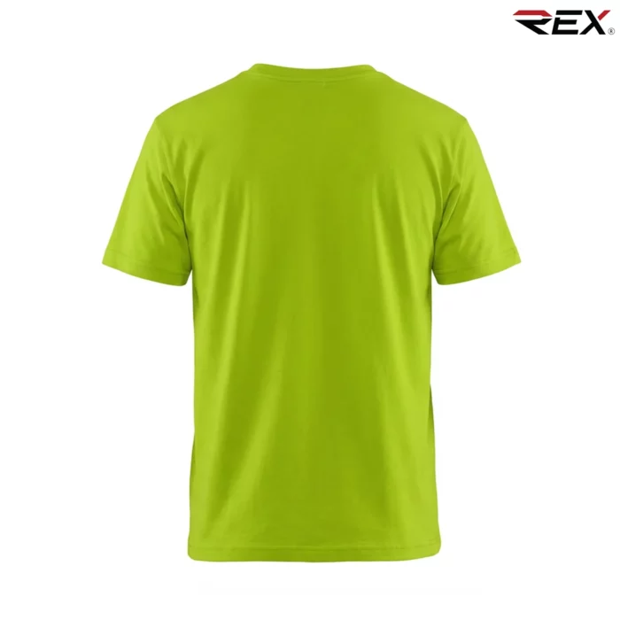 Mint Green Men’s Crew Neck T Shirt - Image 4