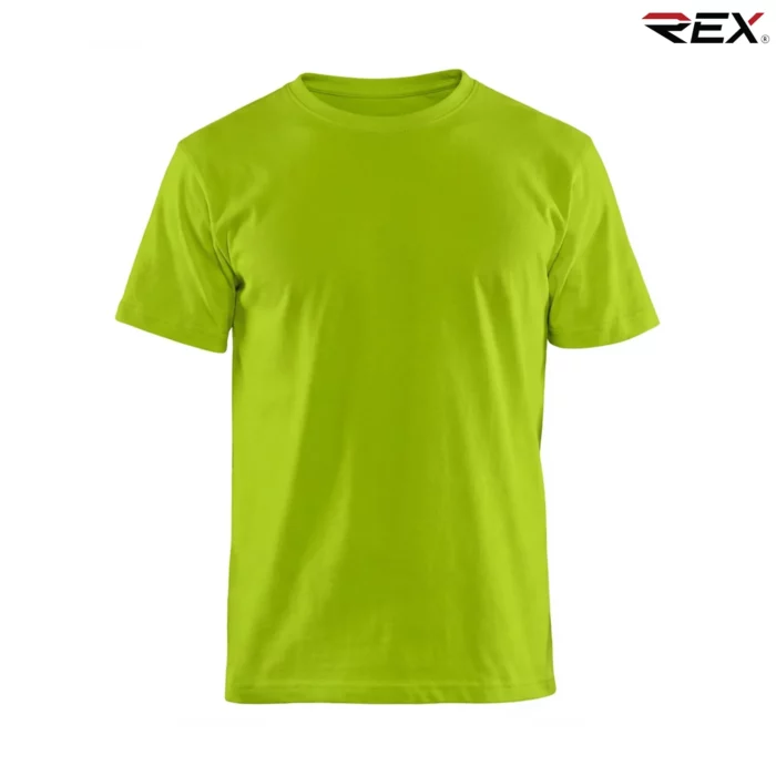 Mint Green Men’s Crew Neck T Shirt - Image 3