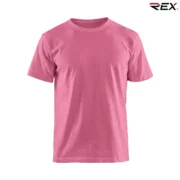 Light Pink Men’s Crew Neck T Shirt - Image 3