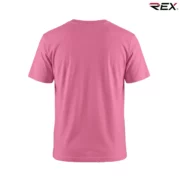 Light Pink Men’s Crew Neck T Shirt - Image 4