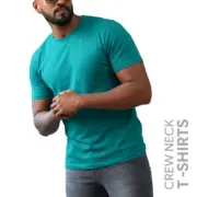 Summer Green Men’s Crew Neck T Shirt