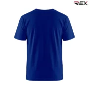 Royal Blue Men’s Crew Neck T Shirt - Image 4