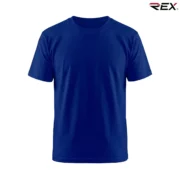 Royal Blue Men’s Crew Neck T Shirt - Image 3