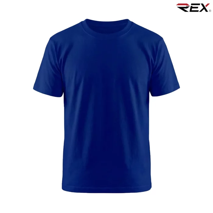 Royal Blue Men’s Crew Neck T Shirt - Image 3