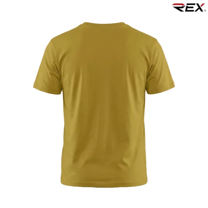 Muster Brown Men’s Crew Neck T Shirt - Image 4