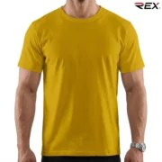 Honey Brown Men’s Crew Neck T Shirt - Image 2