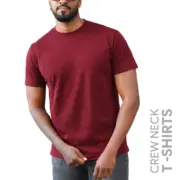 Maroon Men’s Crew Neck T Shirt