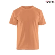 Peach Men’s Crew Neck T Shirt - Image 3