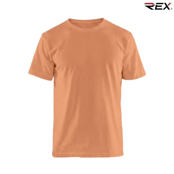 Peach Men’s Crew Neck T Shirt - Image 3