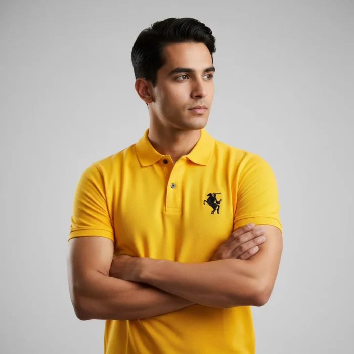 Gents Premium Polo Tshirt - Image 3