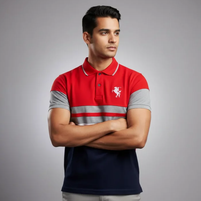 Gents Premium Polo Tshirt - Image 4
