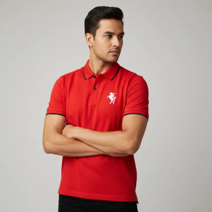 Gents Premium Polo Tshirt - Image 2