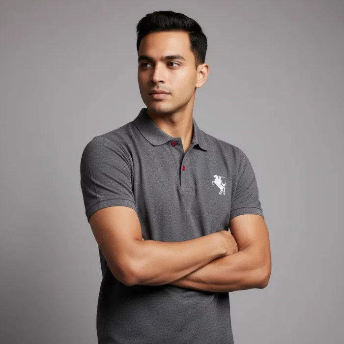 Gents Premium Polo Tshirt - Image 4