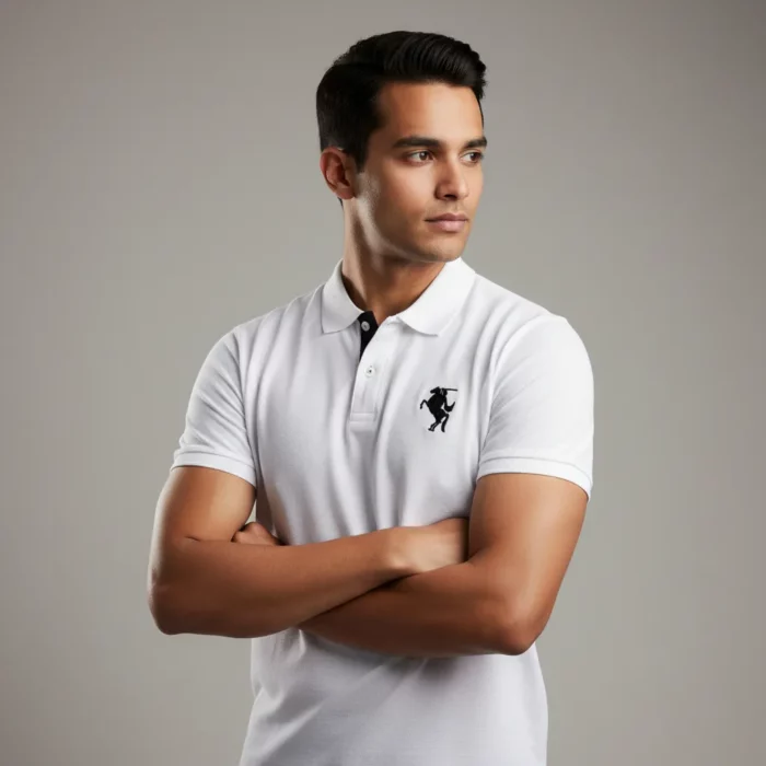 Gents Premium Polo Tshirt - Image 4