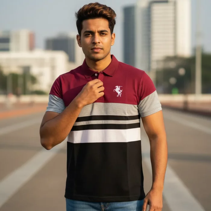 Gents Premium Polo Tshirt - Image 3