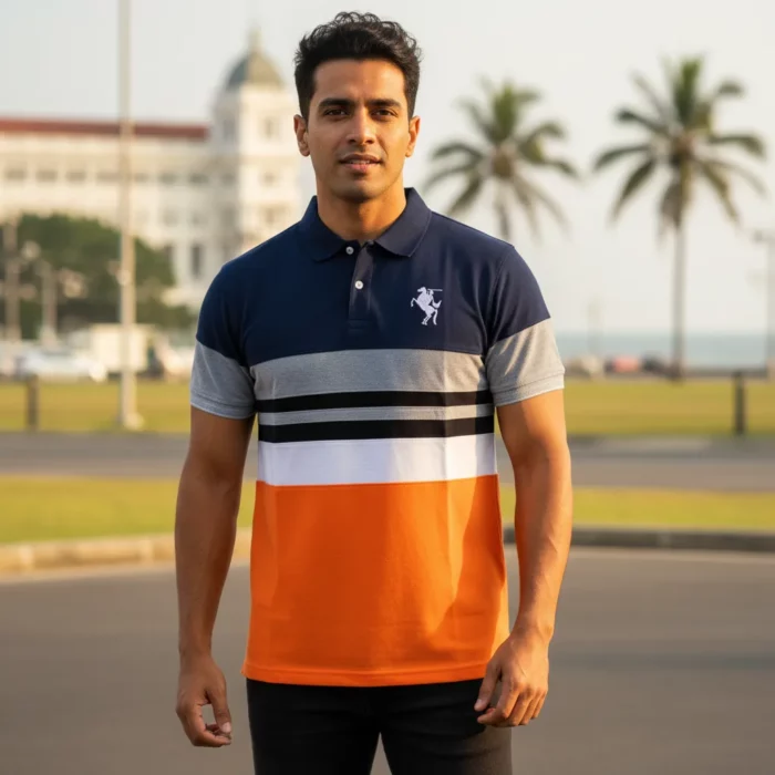 Gents Premium Polo Tshirt - Image 3