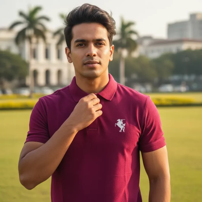 Gents Premium Polo Tshirt - Image 3