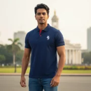 Gents Premium Polo Tshirt - Image 3
