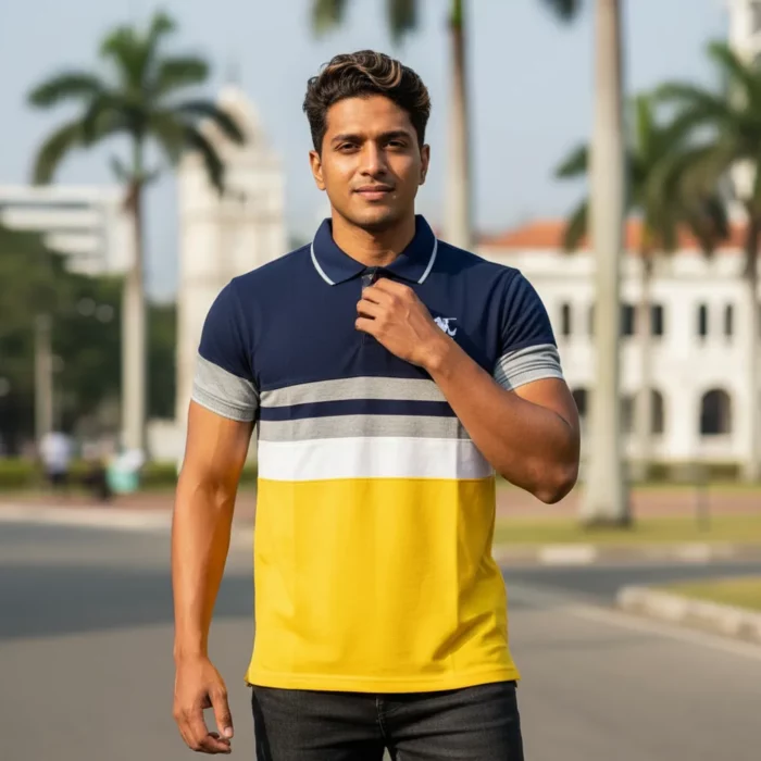 Gents Premium Polo Tshirt - Image 3