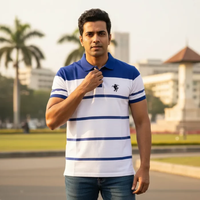 Gents Premium Polo Tshirt - Image 3