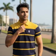 Gents Premium Polo Tshirt - Image 3