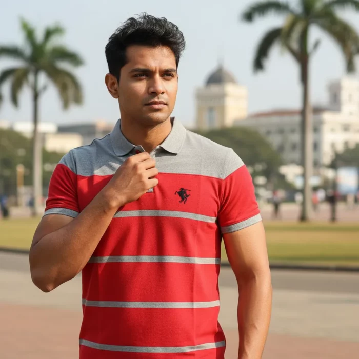 Gents Premium Polo Tshirt - Image 3