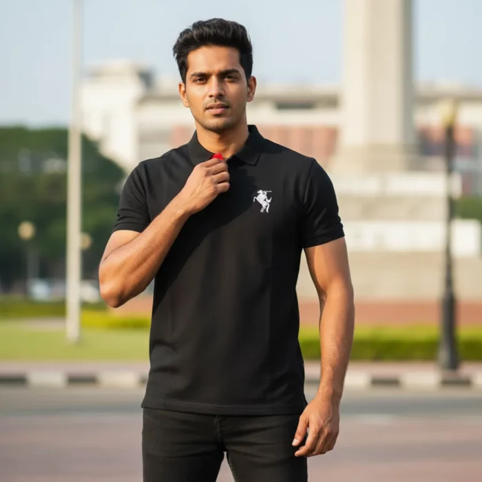 Gents Premium Polo Tshirt - Image 3