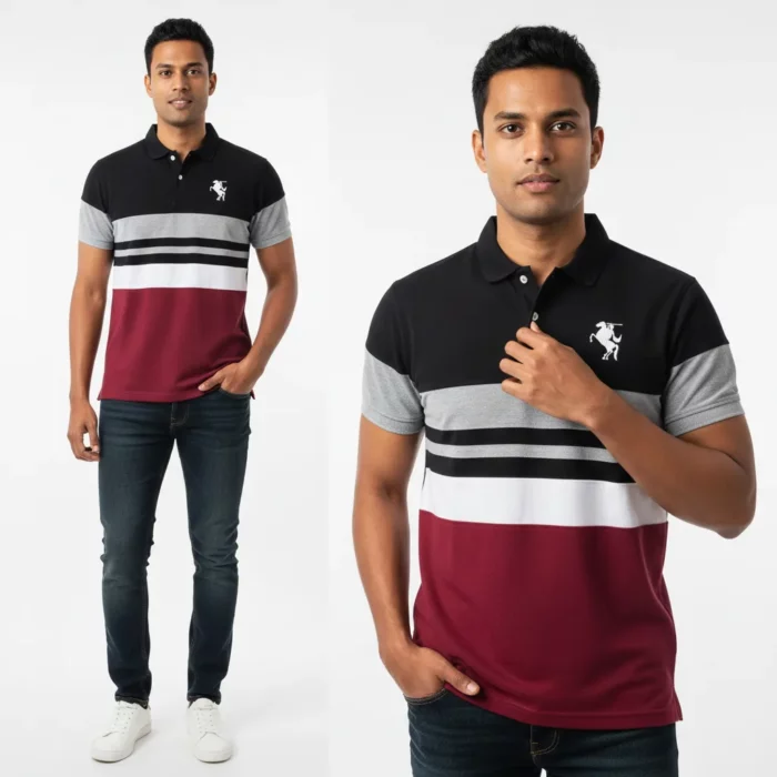 Gents Premium Polo Tshirt - Image 3